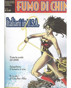 Fumo di China n.137 Spiegelman Wonder Woman Messina Gasoline Alley FU03