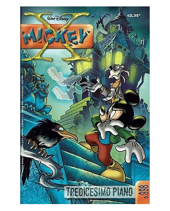 X Mickey  998 tredicesimo piano (Topolino) ed.Disney
