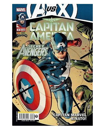 CAPITAN AMERICA n.31 Capitan Marvel Rianto! ed.Panini