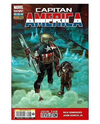 CAPITAN AMERICA n.38 Marvel Now 02 Join the revolution ed.Panini