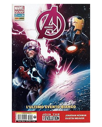 I Vendicatori presenta Avengers n.19 l'ultimo evento bianco Ed.Panini