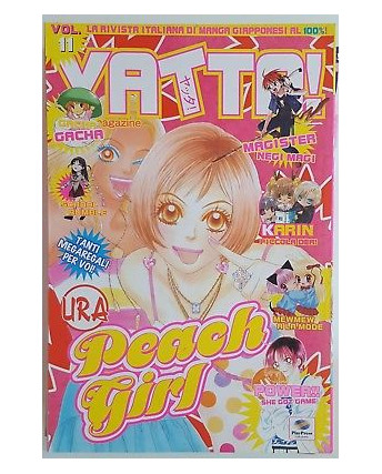 Yatta! 11 2005 ed. Play Press [MewMew, Karin, Magister Negi Magi, Peach Girl]