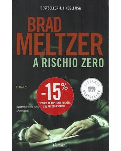 Brad Meltzer:a rischio zero ed.Garzanti NUOVO sconto 50% A92