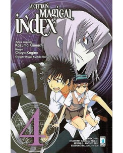 A Certain Magical Index n. 4 di Kamachi, Kogino ed.Star Comics NUOVO sconto 30%