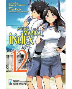 A Certain Magical Index n.12 di Kamachi, Kogino ed.Star Comics NUOVO sconto 30%