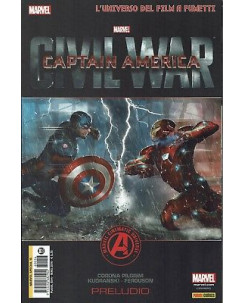 Marvel Special n.16 CIVIL WAR Capitan America universo film a fumetti ed.Panini
