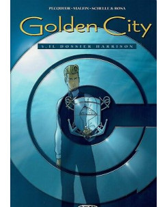 Golden City 5 dossier Harrison di Pecquer Malfin Schelle ed.BD sconto 50% FU11