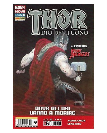 Thor n.177 Marvel Now  07 dove gli Dei vanno a morire ed. Panini Comics