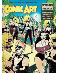 Comic Art la rivista dello spettacolo speciale vacanze Rotundo Saudelli FU11