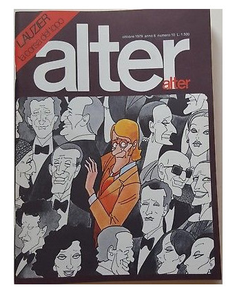 Alter Alter 1979 n.10 ed. Milano Libri [Lauzier, Moebius, Bertotti] FU12