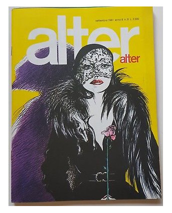 Alter Alter 1981 n. 9 ed. Milano Libri [Crepax, Guitton, Munoz] FU12