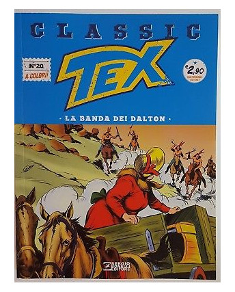 Classic TEX 20 a colori "La banda dei Dalton" ed.Bonelli