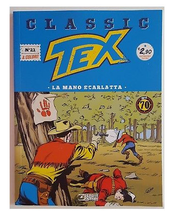Classic TEX 23 a colori "La mano scarlatta" ed.Bonelli