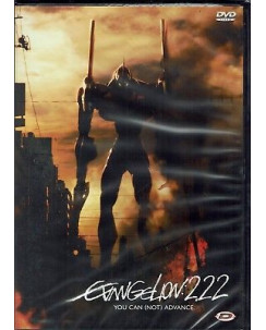 Evangelion 2.22 You can not Advance The Neon Genesis DVD NUOVO