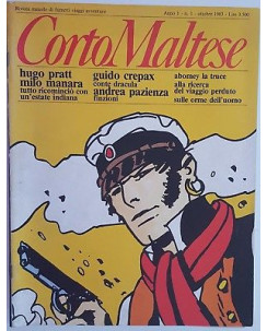 Corto Maltese Anno 1 n. 1 - Hugo Pratt, Guido Crepax, Manara, Pazienza FU02