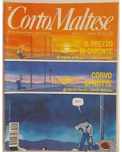 Corto Maltese Anno 10 n. 9 - Pratt, Battaglia, Lloyd, Delano, Pellejero FU02