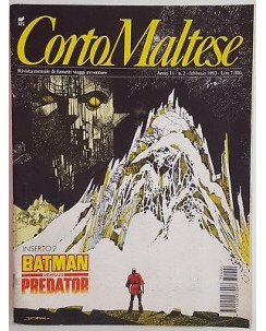 Corto Maltese Anno 11 n. 2 - Pratt, Crepax CON INSERTO BATMAN VS PREDATOR FU02
