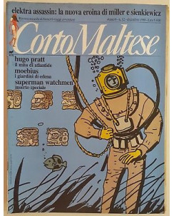Corto Maltese Anno 6 n.12 - Pratt, Moebius CON INSERTO Superman Watchmen FU02