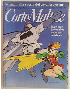 Corto Maltese Anno 7 n. 2 - Pratt, Munoz CON INSERTO SUPERMAN WATCHMEN FU02