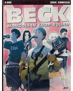 BECK Mongolian Chop Squad serie completa 4 DVD NUOVO