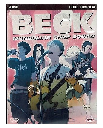 BECK Mongolian Chop Squad serie completa 4 DVD NUOVO