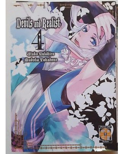 Devils and Realist  4 di Utako Yukihiro, Madoka Takadono ed. GOEN SCONTO 50%