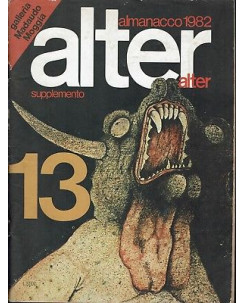 Alter Alter 1982 almanacco ed. Milano Libri [Bellamy Corben Jordan] FU05