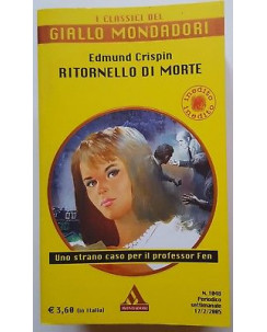 Edmund Crispin: Ritornello di morte ed. Classici del Giallo Mondadori A85