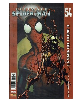 Ultimate SpiderMan n. 54 la saga del Clone 3 ed. Panini