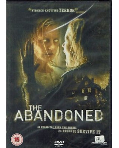 The Abandoned  24 hours to survive it  ENGLISH DVD NUOVO