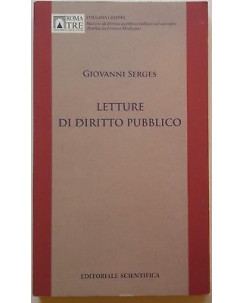 Giovanni Serges: Letture di Diritto Pubblico ed. Scientifica A58