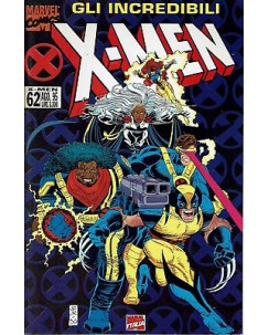Gli incredibili X Men n. 62 ed.Marvel Italia