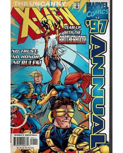 X-Men Annual 97 team up with brotherho ed.Marvel Comics in lingua originale OL04