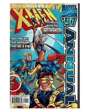 X-Men Annual 97 team up with brotherho ed.Marvel Comics in lingua originale OL04