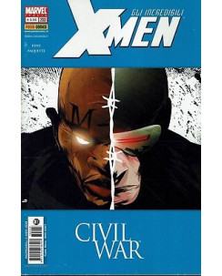 Gli incredibili X Men n.203 Civil War ed.Panini Comics