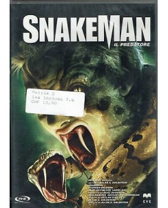 Snakeman il predatore DVD NUOVO