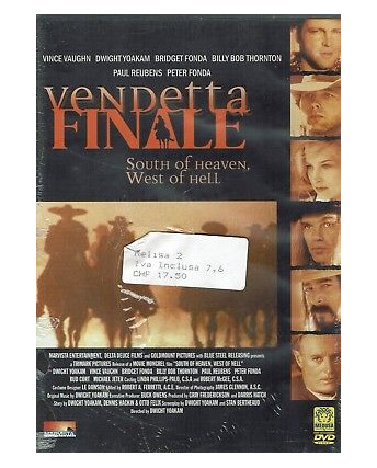 Vendetta finale con v.Vaughn B.Fonda DVD NUOVO