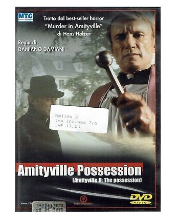 Amityville Possession regia di D.Damiani DVD NUOVO