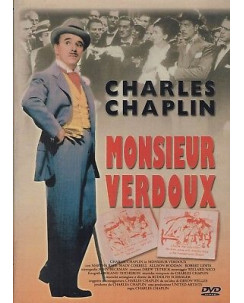 Monsieur Verdoux con Charles Chaplin DVD NUOVO