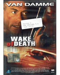 Wake of Death con J.Claude Van Damme DVD NUOVO