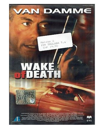 Wake of Death con J.Claude Van Damme DVD NUOVO