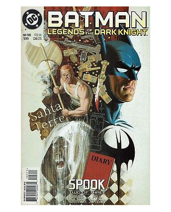 Batman Legends of the Dark Knight 103 feb 98 ed.Dc Comics lingua originale OL05