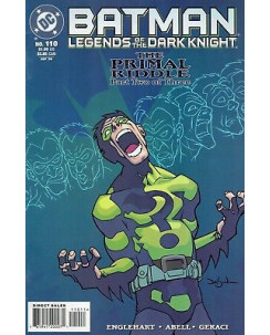 Batman Legends of the Dark Knight 110 sep 98 ed.Dc Comics lingua originale OL05