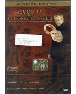 i sudditti del Signore degli Anelli special edition  DVD NUOVO