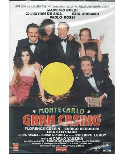 Montecarlo Gran Csino con De Sica Greggio Boldi DVD NUOVO