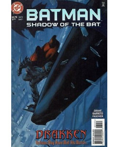 Batman Shadow of the Bat 72 mar 1998 ed.Dc Comics in lingua originale OL05