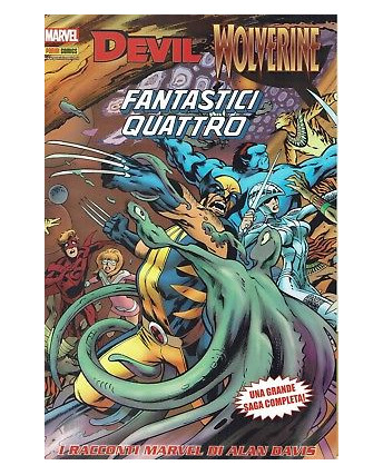 MARVEL WORLD n.16 Devil Wolverine Fantastici Quattro ed. Panini