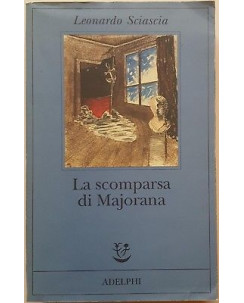 Leonardo Sciascia: La scomparsa di Majorana ed. Adelphi A01