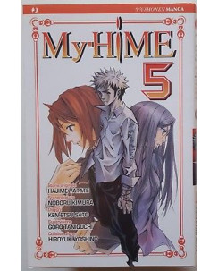 My-Hime  5 di Hajime Yatate, Noboru Kimura SCONTO 50% ed. JPop