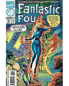 Fantastic Four  387 apr 1994 ed.Marvel Comics lingua originale OL06